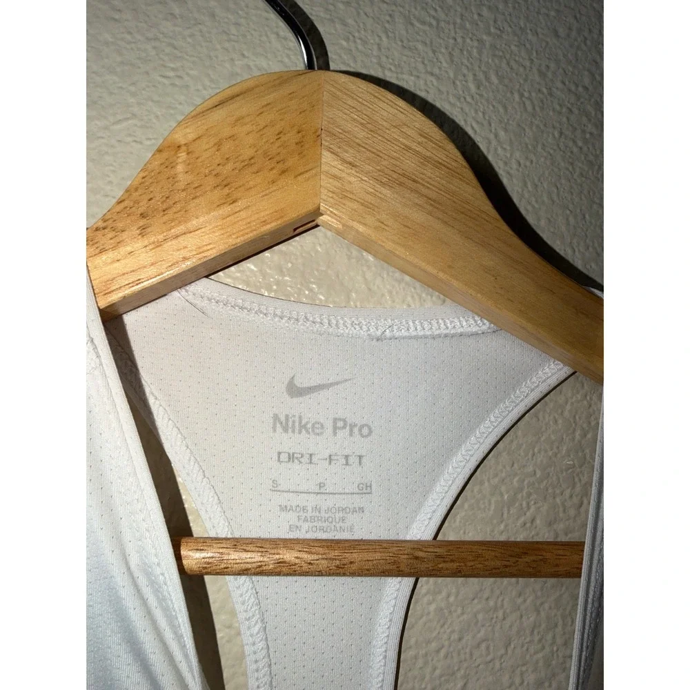 Women's Nike Pro Center Check Tank Top Size Small